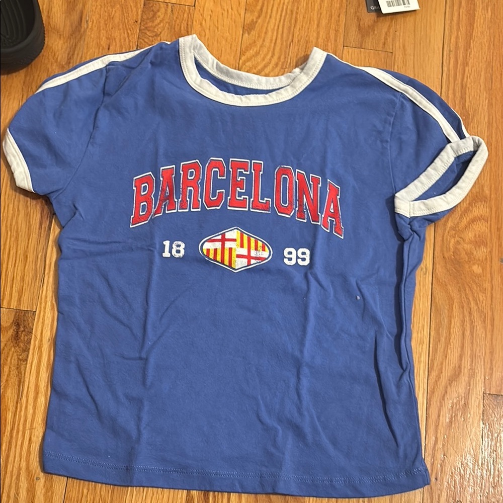 Barcelona Blue Kids T-Shirt